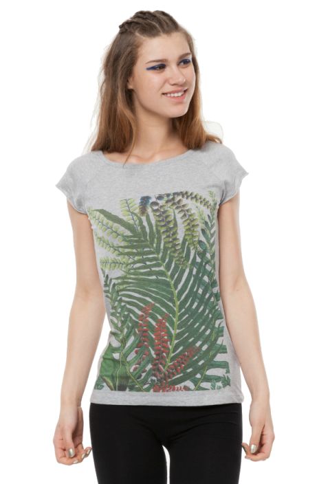 Jungle koszulka damska Fairtrade z nadrukiem