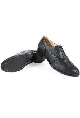 OXFORD BROGSY BUTY DAMSKIE BLACK